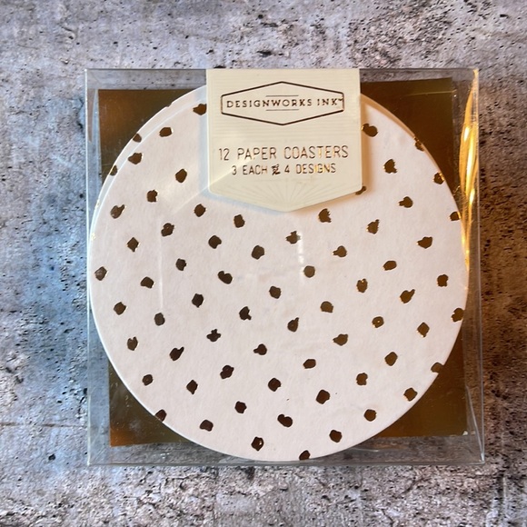 Designworks Ink Coaster Set - Picture 2 of 9